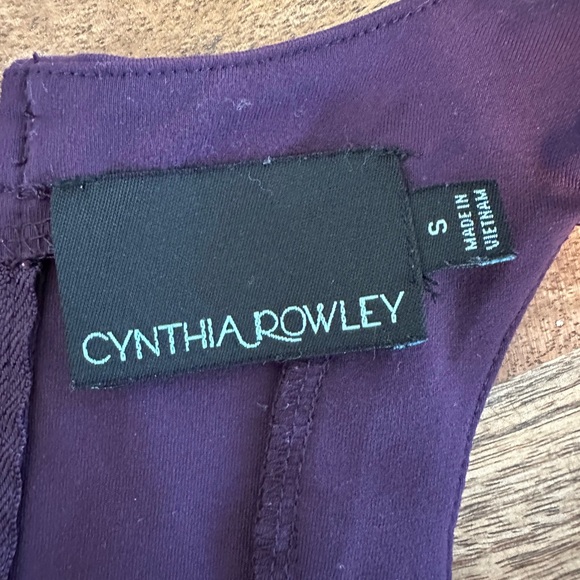 Cynthia Rowley Deep Purple Dress size S - Picture 7 of 8
